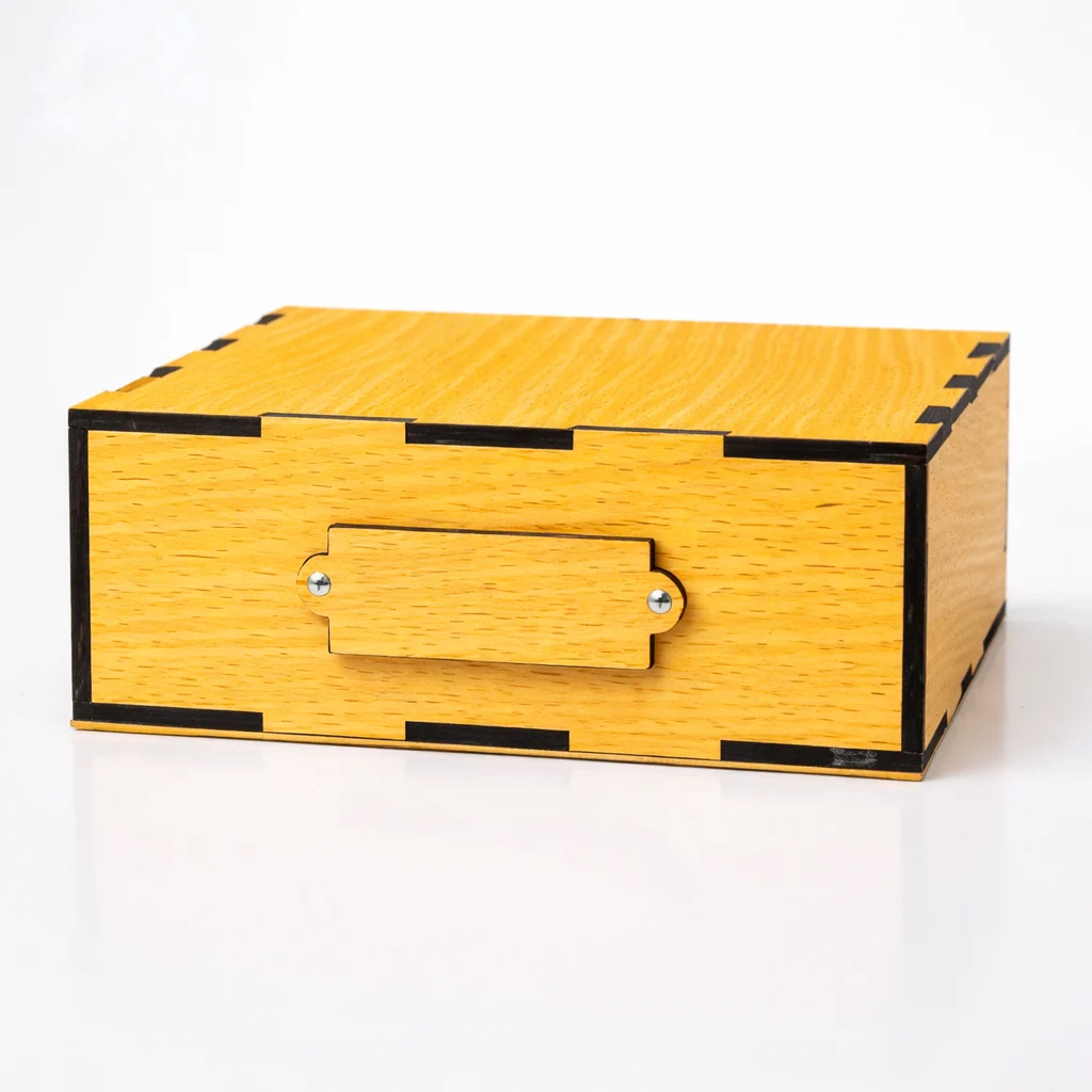 Wooden Money Saving Box (সাথে ফ্রি মার্কার)