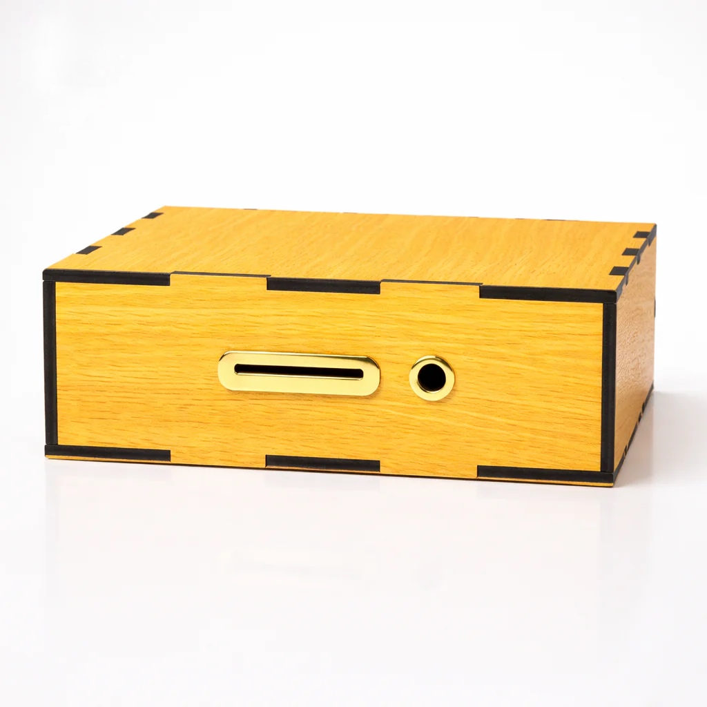 Wooden Money Saving Box (সাথে ফ্রি মার্কার)